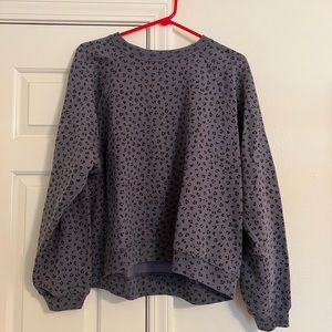 Abercrombie Soft Cheetah Crewneck